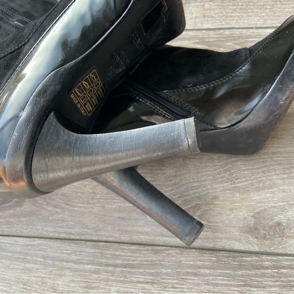 Fendi Suede Full Leather Heeled Riding Boots - Picture 13 of 16